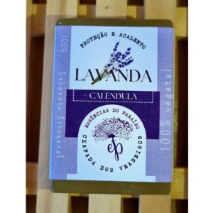 Sabonete Artesanal de Lavanda e Calêndula