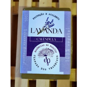Sabonete Artesanal de Lavanda e Calêndula