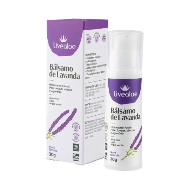 Imagem Hidratante Facial Bálsamo de Lavanda