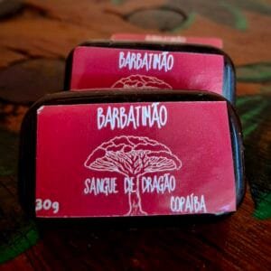 Sabonete Artesanal de Barbatimão, Sangue de Dragão e Copaíba 30g