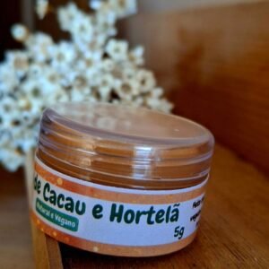 Bálsamo Labial Natural sem cor de Hortelã