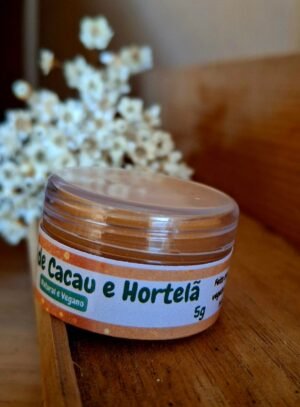 Bálsamo Labial Natural sem cor de Hortelã