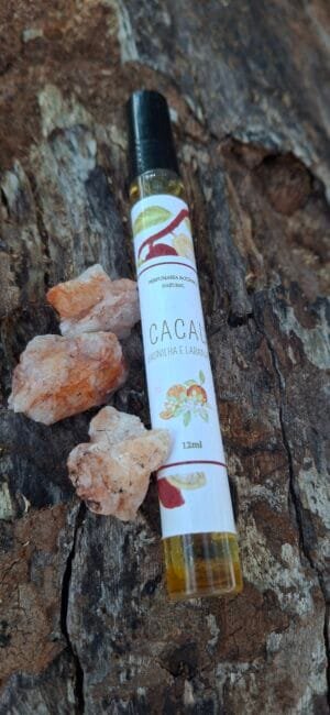 Perfume natural de Cacau e Laranja 12ml